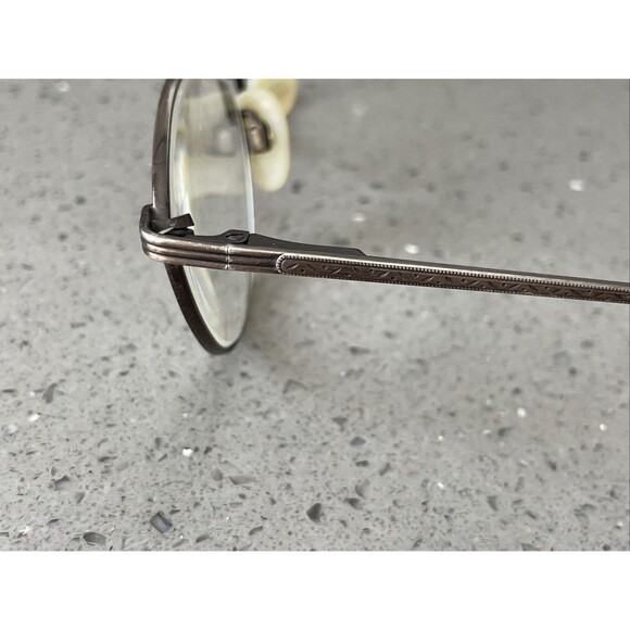 MARCHON Greenwich Antique Brown 51-20-140 Brown Full Rim Eyeglasses Frames ONLY - Picture 4 of 16